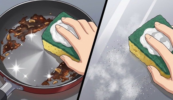 研磨剤45%の強力な洗浄力と素材への摩耗リスク