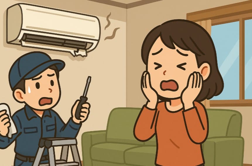 クリーニングで壊された事例