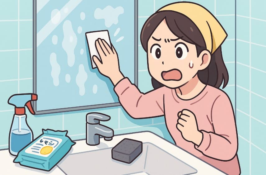 水垢が落ちない？ダイソーのペーパーと道具