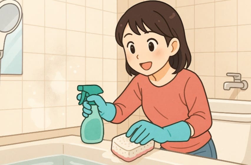 お風呂掃除での併用テクニック