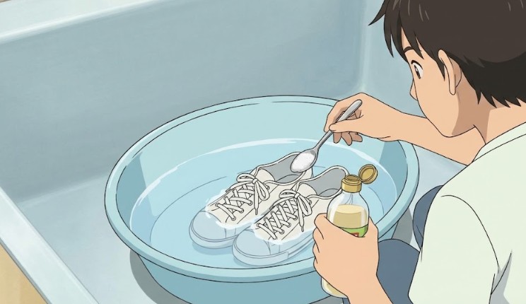 酢やクエン酸を活用して靴のアルカリ成分を中和する
