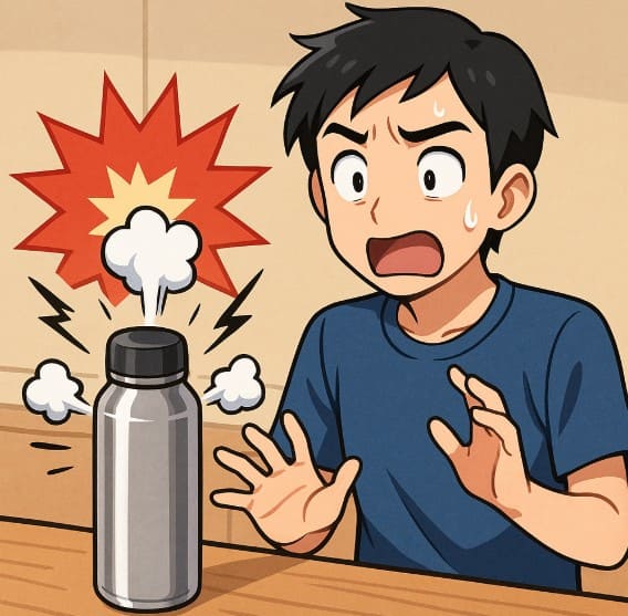 密閉しないで！ガスの危険性