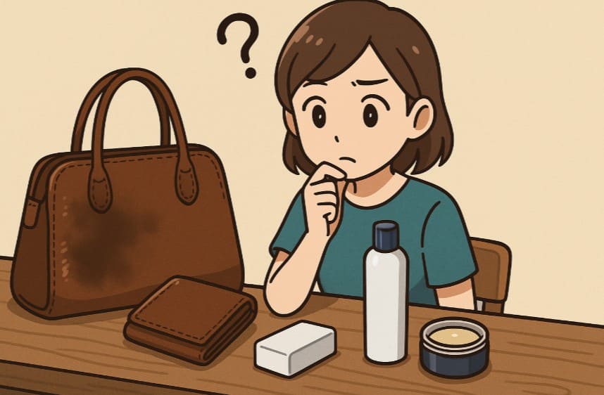 バッグや財布の黒ずみにはどれを使う？