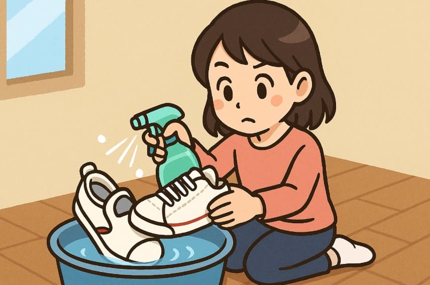 スニーカーや上履きへの使用