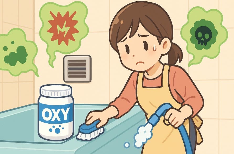 オキシクリーンと風呂釜が壊れる問題の対策