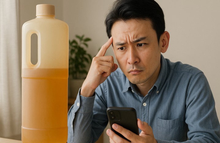 変色したテラクリーナーヤマトの対応方法