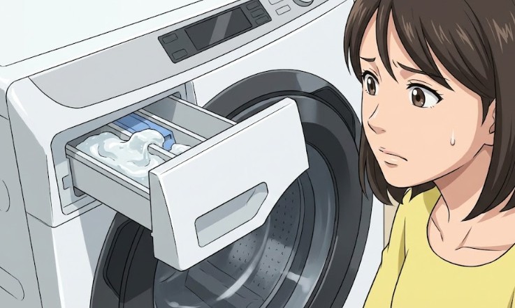 自動投入だと中で固まる