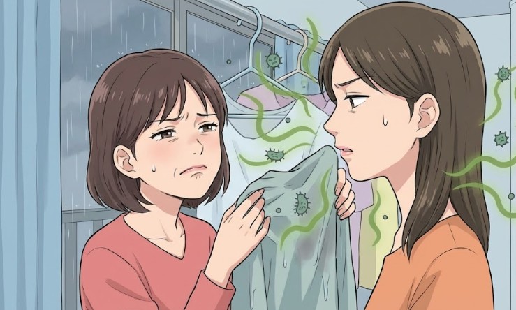 生乾きで臭いと言われる理由