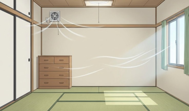 マンションの高気密住宅で湿気を停滞させない工夫