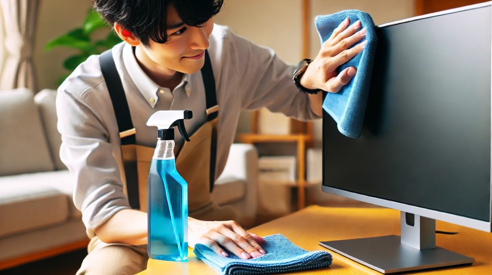 モニターは何で拭けばいい？基本の掃除法