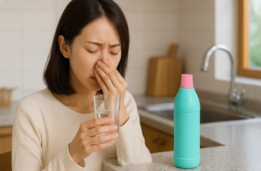 塩素の臭いが残るときの消し方