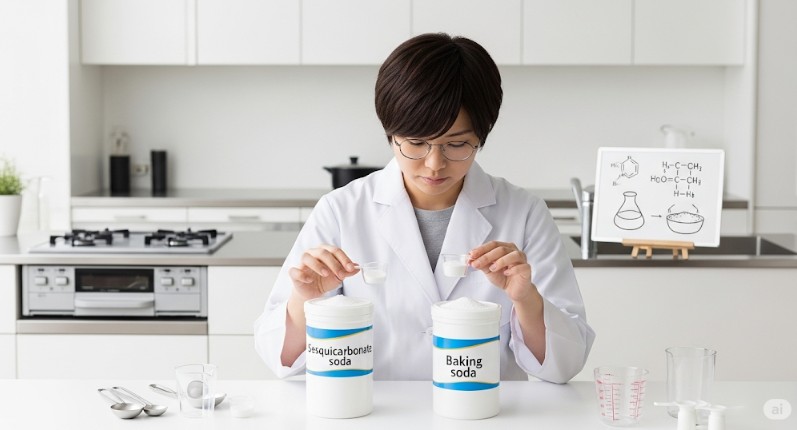 セスキ炭酸ソーダと重曹の違いとは？
