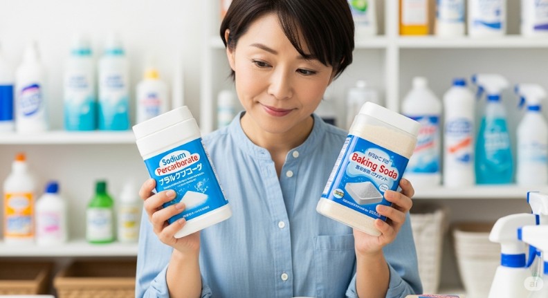 過炭酸ナトリウムと重曹は同じ？