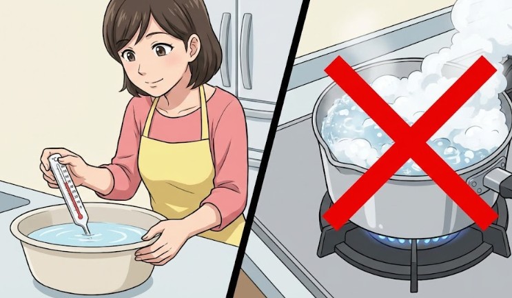 オキシ漬けの適切な温度と沸騰水による反応暴走の回避