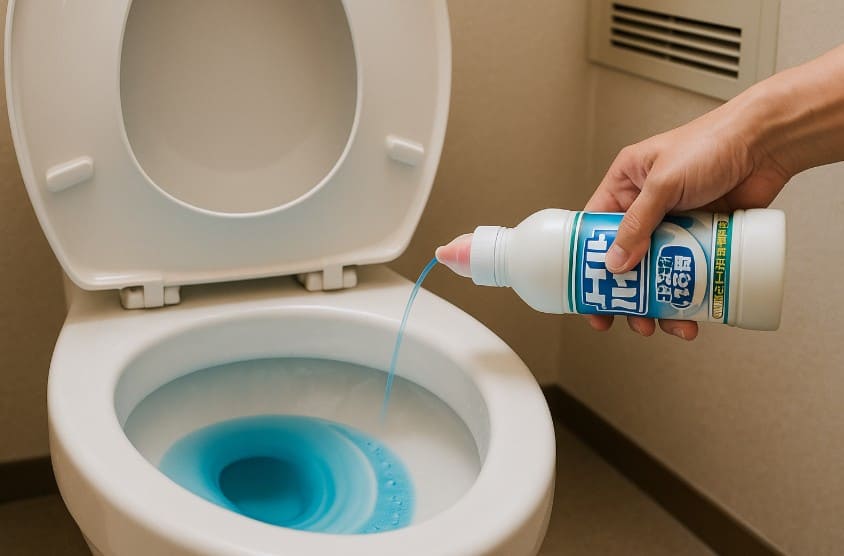 トイレハイターで変色のリスクはある?