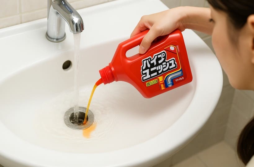 パイプユニッシュで詰まった場合の対処方法