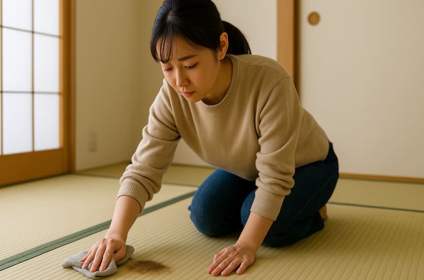 ベタベタを掃除するにはどうする?