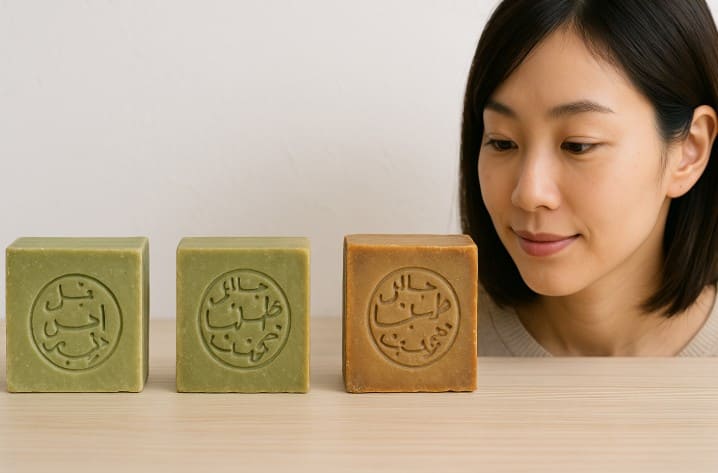 アレッポの石鹸はどれがいい？種類比較