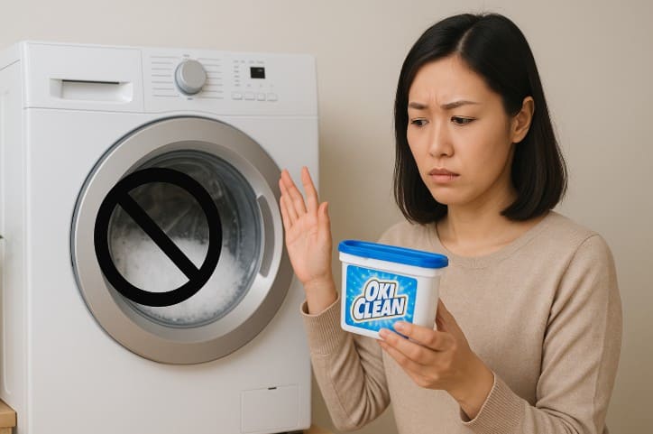洗濯機にオキシクリーンは使ってはいけない?