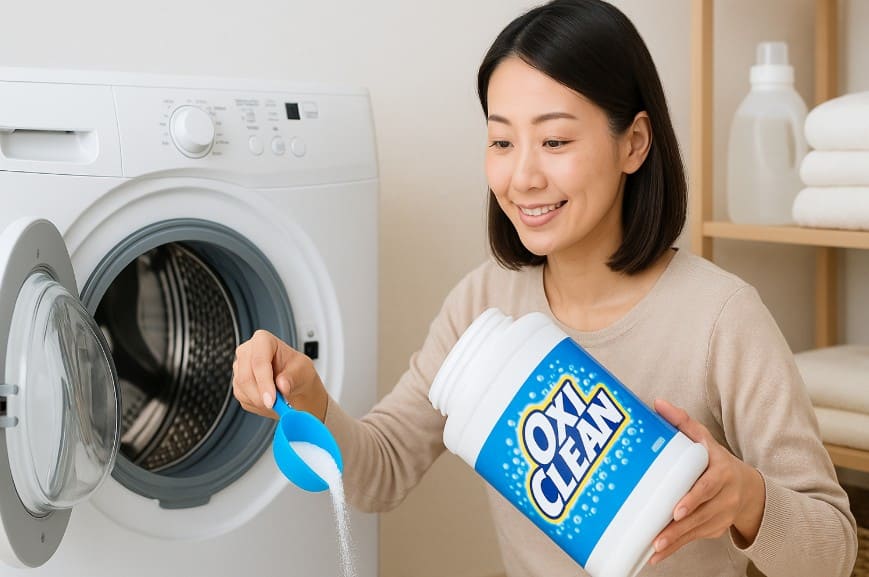 コストコのオキシクリーンだけで洗濯