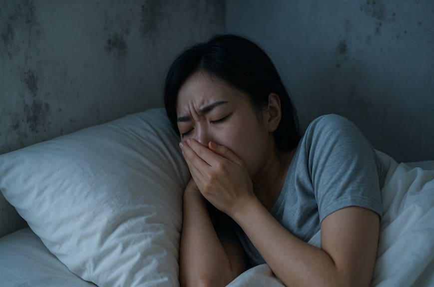 カビ臭い部屋で寝るとどうなる?