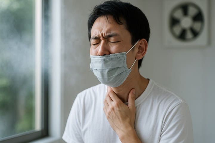 カビキラーを吸いすぎた時の症状