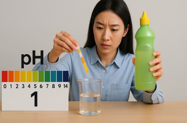 サンポールのpHはどれくらい？