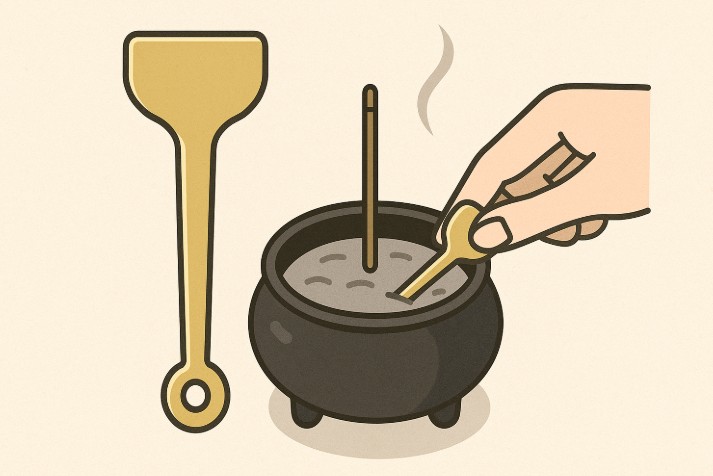 灰ならし ダイソー製品の使い心地