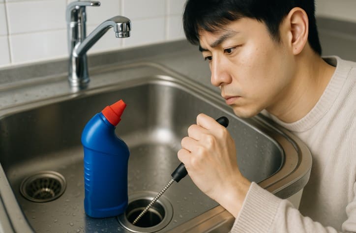 ドメストは排水溝のつまりに効く？