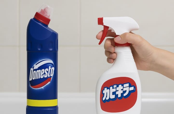 ドメストとカビキラーとの違い