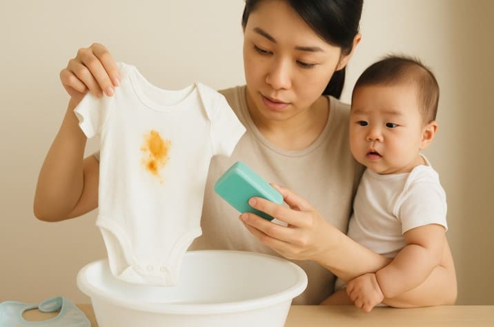 ベビー服の汚れはウタマロで落とせる？