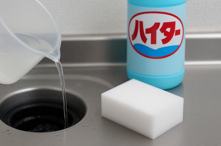 ハイターでスポンジは溶けるのか？