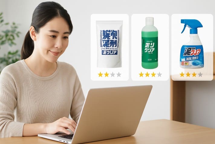 泥クリアはどこで売ってる?