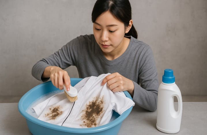 泥汚れを落とす方法は?
