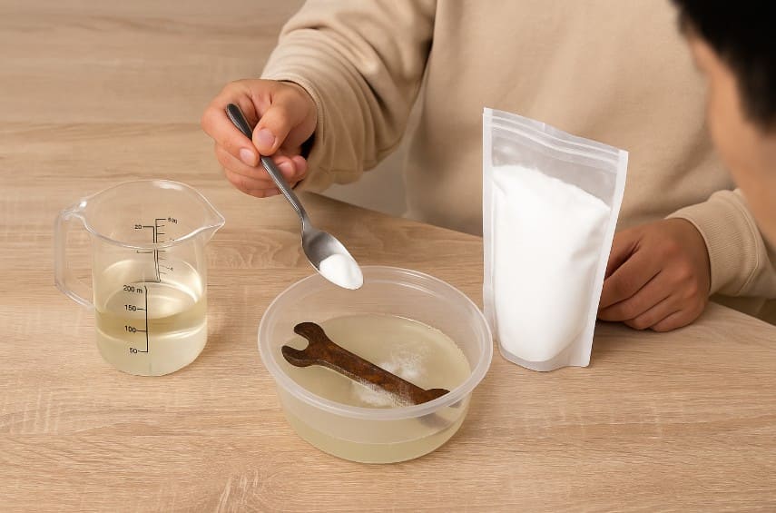 クエン酸と重曹の併用方法