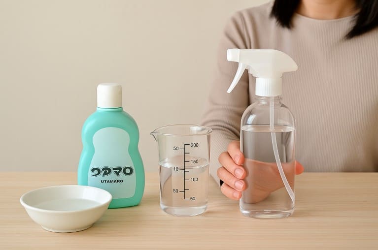 ウタマロは水で薄めて使うの?