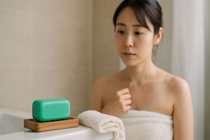 ウタマロ石鹸で体を洗う人多数？