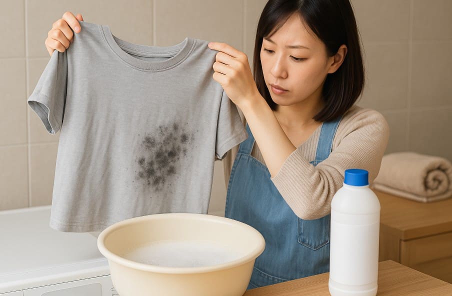 服のカビは洗って落ちる？効果的な手順
