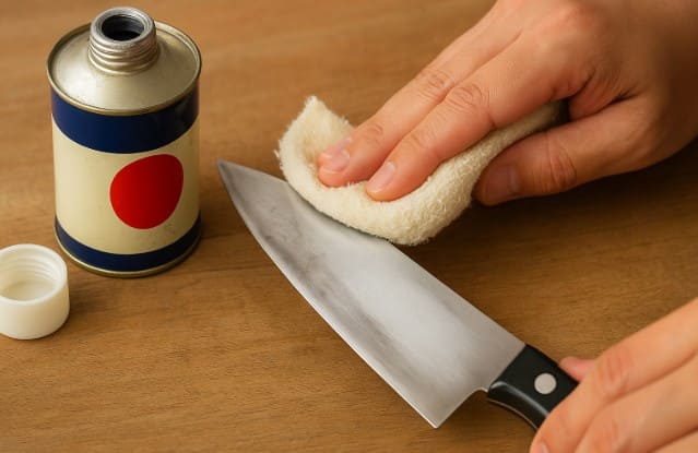 ピカールで包丁を磨いても大丈夫?