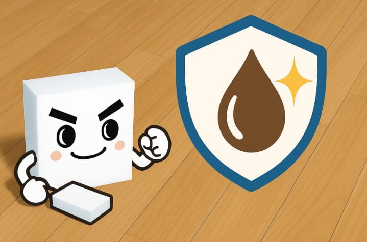 激落ちくんとワックスと相性は?