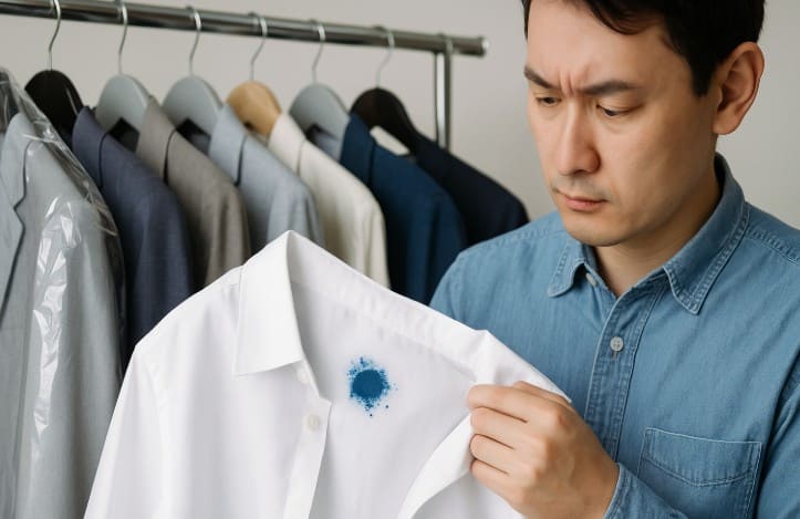 クリーニングに出すときの注意点