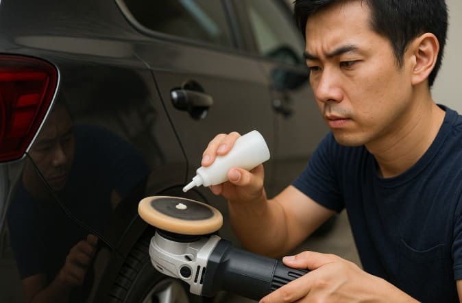 コンパウンド研磨のやり方