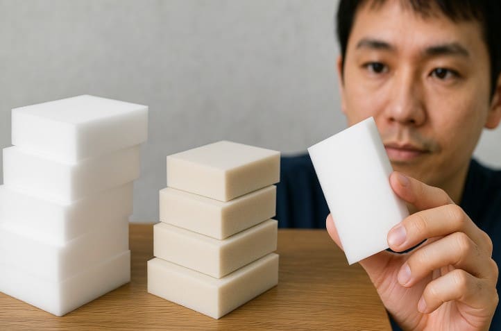 他のメラミンスポンジとの違い