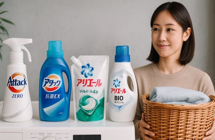 日本で1番売れている洗濯洗剤は？