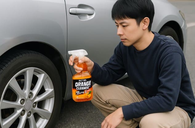 ウルトラオレンジクリーナーは車に使える？