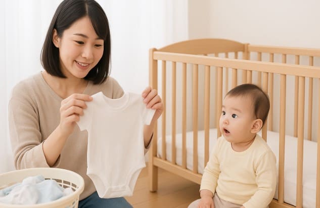 オキシクリーンEXは赤ちゃんの服にも使える？