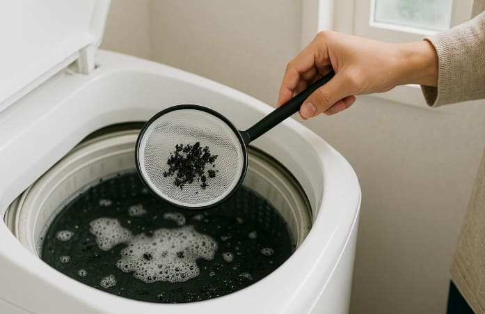 黒いカスが出続ける際の対処方法