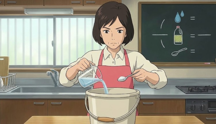 自作洗剤を作る際に知っておきたい混ぜる割合の目安