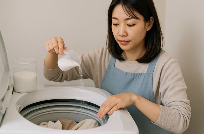 セスキ炭酸ソーダで洗濯する方法を解説