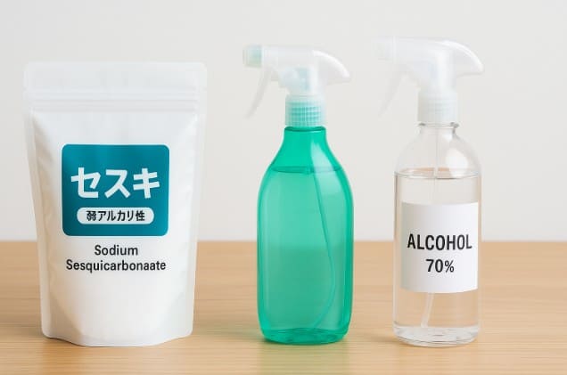 セスキやアルコールとの比較